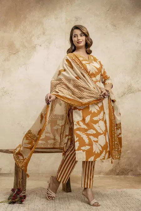 Naisha K 129 Vol 2 Cotton Printed Readymade Plus Size Wholesale Online
